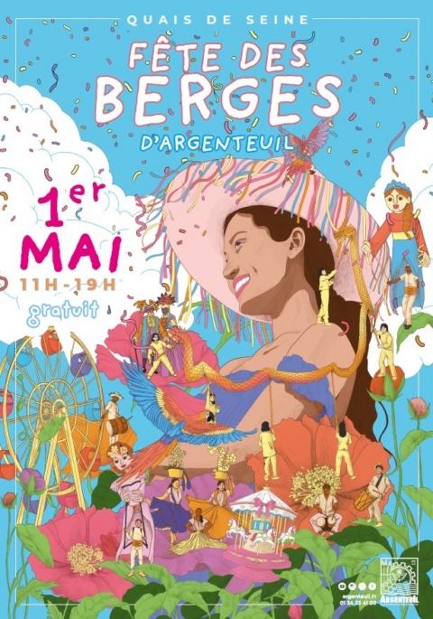 Le 1er mai 2026 aux Fête des berges d&rsquo;Argenteuil